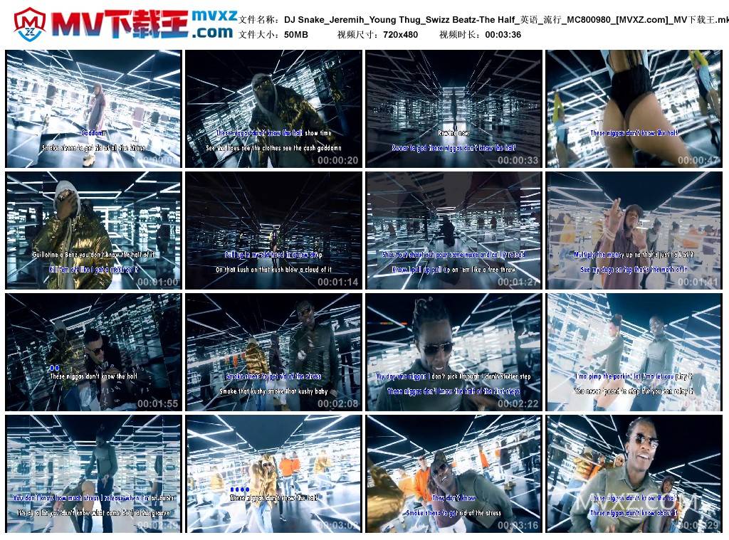 DJ Snake_Jeremih_Young Thug_Swizz Beatz-The Half_英语_流行_MC800980